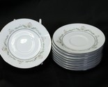 Noritake Early Spring Saucers 5.875&quot; Lot of 8 - £18.12 GBP