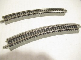 N SCALE - BACHMANN N/S E-Z TRACK - 11 1/4&quot; RADIUS CURVES - 2 SECTIONS- L... - £2.89 GBP