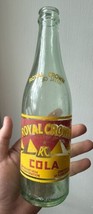 Vintage Royal Crown RC Cola ACL Bottle 1936 12 oz Orangeburg SC South Ca... - £19.37 GBP