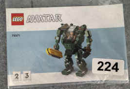 LEGO 75571 Avatar AMP Suit Instruction Manual Only OEM Original - $8.90