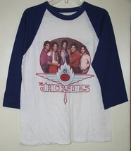 The Jacksons Concert Tour Raglan Jersey Shirt Vintage 1981 Single Stitched MED. - $299.99