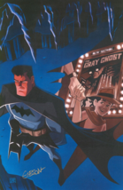 Jordan Gibson SIGNED Art Print Batman The Adventures Continue Origin/ Grey Ghost - £35.80 GBP