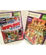 XBOX 360 Wipeout: In the Zone (2011) + KINECT Adventures (2010) - £15.56 GBP