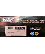 USTK186-187 OEM US Motors Works Timing Belt And Water Pump Kit Honda Isu... - $93.46