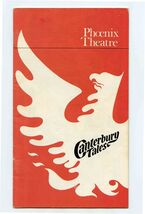 Canterbury Tales Program Phoenix Theatre London 1960's Jessie Evans Jack... - $13.86