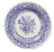 Spode Blue Room Byron Groups 10.25 Inch Dinner Plate Bouquet New - £12.49 GBP