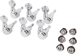 Fender Locking Tuners with Vintage-Style Buttons, Polished Chrome - £70.39 GBP