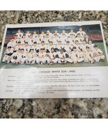 PHOTOGRAPH OF THE 1960 CHICAGO WHITE SOX TEAM AUTOGRAPHS JC MARTIN FRANK... - €8,43 EUR