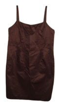 Target Shift Dress Size 14 Limited Edition Chocolate Brown sleeveless - £10.29 GBP