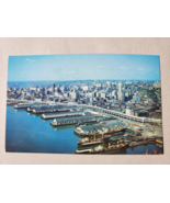 Vintage Postcard - Waterfront Seattle 1960s - J Boyd Ellis - £11.80 GBP