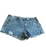 Wild Fable Medium Wash Size 24W Denim Jean Shorts NWT - £7.37 GBP