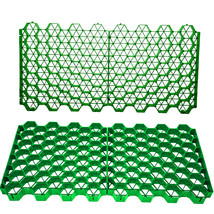 VEVOR 4 PCS Permeable Pavers 19x19x1.9&quot;Gravel Driveway Grid Grass Pavers Plastic - £52.40 GBP