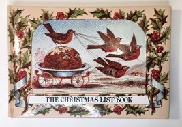 Vtg The Christmas List Book 1986-88 Christmas Card List Keeper Tracker Planner - £13.43 GBP