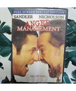 DVD Anger Management Adam Sandler Jack Nicholson Full Screen Special Edi... - $2.73 CAD