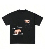 Drake Search And Rescue Men&#39;s Cotton Graphic T-Shirt - Black With White ... - $9.99