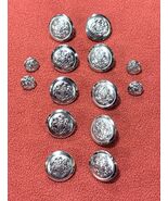 British Army General Service Buttons, Set of 14 - $19.10