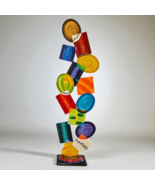 Abstract Floor Sculpture, living room sculpture GT5- 44x14 by Art69 - $13,563.74 MXN