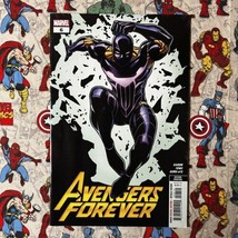Avengers Forever 6 Towe 2ND Print Variant Key 1ST Appearance Vibranium Man - £6.37 GBP