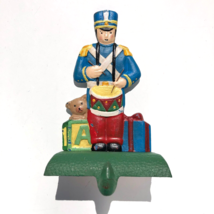 Christmas Stocking Holder in Cast Iron Drummer Boy Soldier by Hold Every... - $19.99