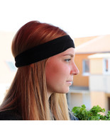 All Natural Bamboo &amp; Pure Cotton Elastic Headband - Pack of 10 - £11.79 GBP