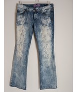 Rerock by Express Boot Cut Jeans Distressed Women’s Size 10 - $536.80 MXN