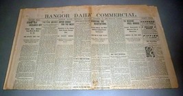 Bangor Maine Daily Commercial Newspaper - October 18, 1900 - £11.62 GBP