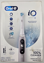 Oral-B iO Series 6 Electric Toothbrush with (1) Brush Head, Gray Opal - £97.07 GBP