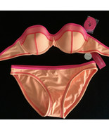 Xhilaration M Bikini Swimming Suit Beachwear Cruise Set Push Up Top Padd... - $18.53