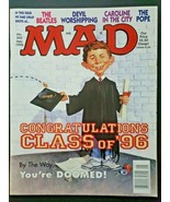 1996 MAD Magazine May #345 Congratulations Class of 1996 You&#39;re Doomed M308 - £7.81 GBP