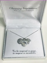 Charming Inspirations Necklace With Swarovski Elements New In Box Nwt $60 - £35.57 GBP