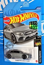 Hot Wheels 2020 Factory Set Nightburnerz #194 &#39;19 Mercedes-Benz A-Class Gray - £3.16 GBP