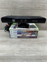 Xbox 360 Kinect Sensor 1414 W/ 5 Games Bundle - £23.34 GBP
