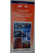 AAA - Northern States and Provinces map - 2001 - £6.26 GBP