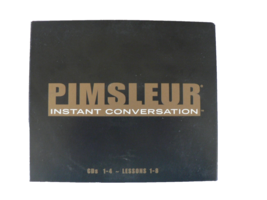 Pimsleur Instant Conversation French Lesson 1-8 Audio CDs Cds 1-4   - $12.99