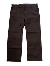 Prana Mens Pants Brion Charcoal Gray Slim Fit Water Repellant Upf Sz 42 X 32 Nwt - £36.94 GBP