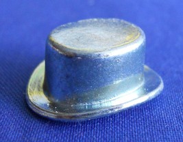 Monopoly Top Hat Token Silver Replacement Game Piece Part Mover - £2.94 GBP