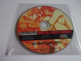 Neon Genesis Evangelion Digital Card Library - SEGA Saturn NTSC-J -  Gainax 1997 - $12.58