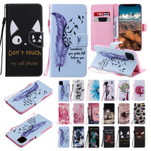 Flip Leather Card Wallet Stand Phone Case Cover For iPhone 11/12 Pro Max/12 mini - £36.75 GBP