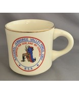 Boy Scout Coffee Mug 1957 National Jamboree Valley Forge BSA Vintage Cup  - $8.14 CAD