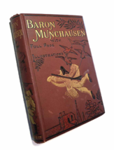 1890s Travels and Surprising Adventures of Baron Munchausen Antique Book - $45.90