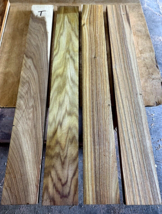 4 BEAUTIFUL PIECES KILN DRIED CANARYWOOD 24&quot; X 3&quot; X 3/4&quot; THICK WOOD LUMB... - £38.68 GBP