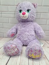 Build A Bear Workshop BAB Disney Frozen Anna Plush Stuffed Bear Purple S... - $11.54