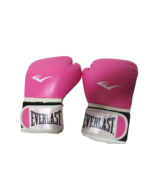 Everlast Womens Pro Style Elite Training Boxing Gloves 12 Oz Pink Sparring  - £16.31 GBP