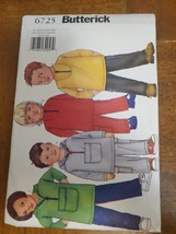 Butterick 6725 Sewing Pattern 1/4 Zip Pullover Cargo Pants Toddler Sz 1-... - €6,80 EUR