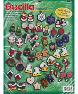 Bucilla Frosty Favorites Set of 50 Felt Ornaments Kit -#84073 NEW - £39.70 GBP