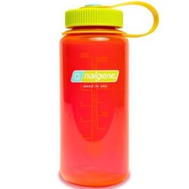 Nalgene Sustain 16oz Wide Mouth Bottle (Pomegranate) Recycled Reusable Red - £11.15 GBP