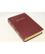 Holy Bible KJV Giant Print Center Column Reference Nelson 1982 Words of ... - $86.69 CAD