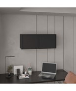 32&quot;W x 13&quot;H Wall Cabinet: Sliding Door Storage &amp; Shelf - $2,365.44 MXN