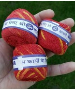 3 mauli thread pack mouli good luck dhaga wedding kalawa sacred hindu re... - £8.72 GBP