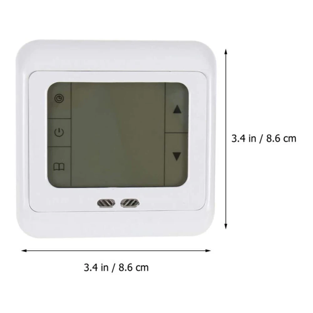 House Home Digital LCD Floor Electric Heating Room Thermostat 220V Touch Screen  - £66.75 GBP